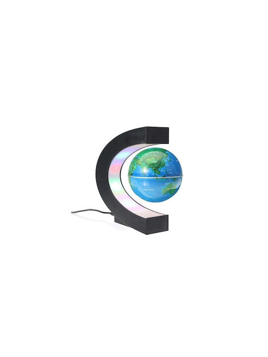 Plutitor Glob pământesc în limba engleză Magnetic Levitation Albastru