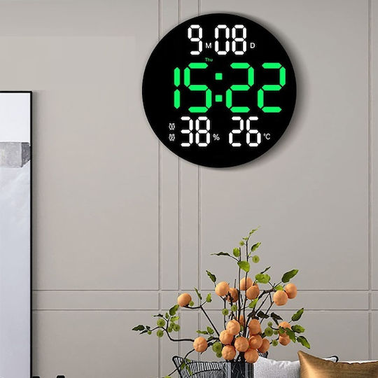 Factory Led Επιτραπέζιο Ψηφιακό Ρολόι με Ξυπνητήρι Μαύρο 03013LWC50BK Factory Led Επιτραπέζιο Ψηφιακό Ρολόι με Ξυπνητήρι Μαύρο 03013LWC50BK