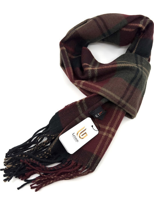 Men's Scarf Burgundy
