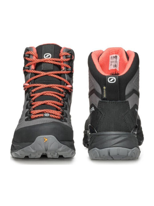 Scarpa Rush Trk Women's Hiking Boots Waterproof with Gore-Tex Membrane Gray