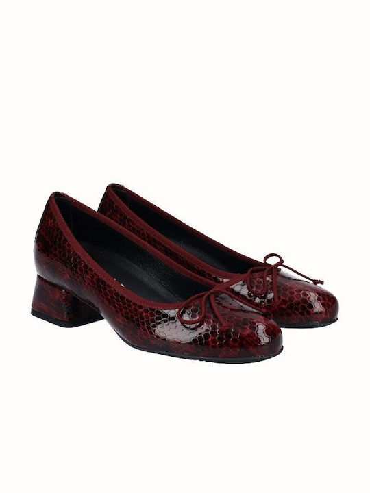 D Chicas Pumps Burgundisch