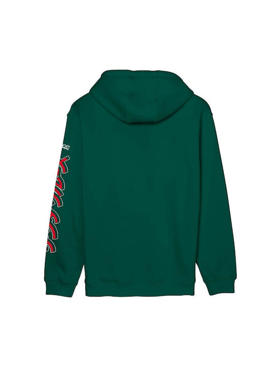 Santa Cruz Men's Sweatshirt with Hood Green