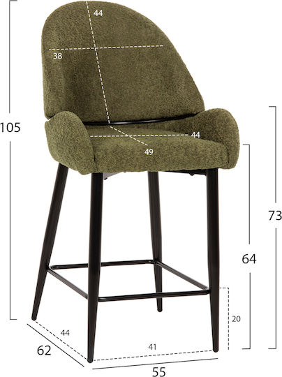 Σκαμπό Μπαρ Sarky 55x62x105εκ. Σκαμπό Μπαρ Sarky 55x62x105εκ.