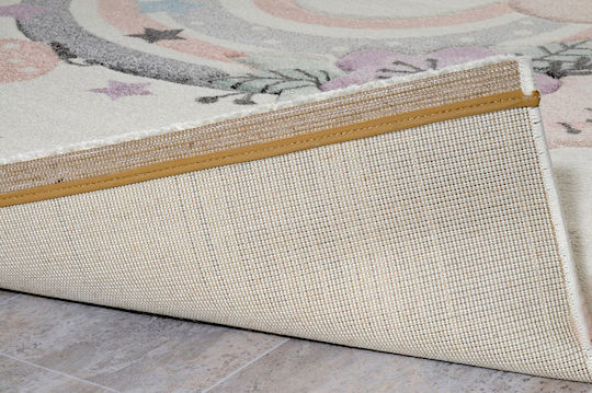 Tzikas Carpets Diamond Kinder Teppich Wolken White / Cream 160x230cm