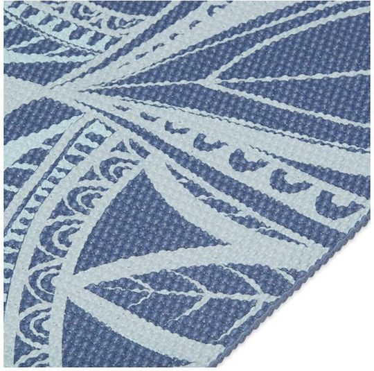 Gaiam Point Στρώμα Yoga Μπλε (173x61x0.5cm)