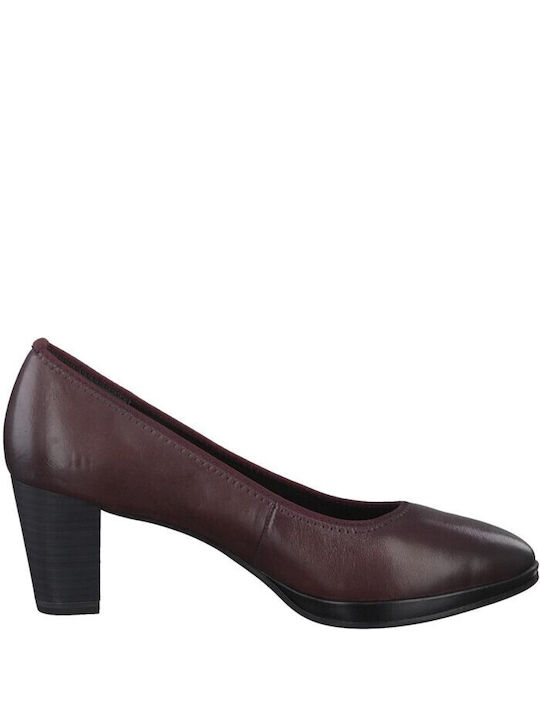 Marco Tozzi Burgundy Heels