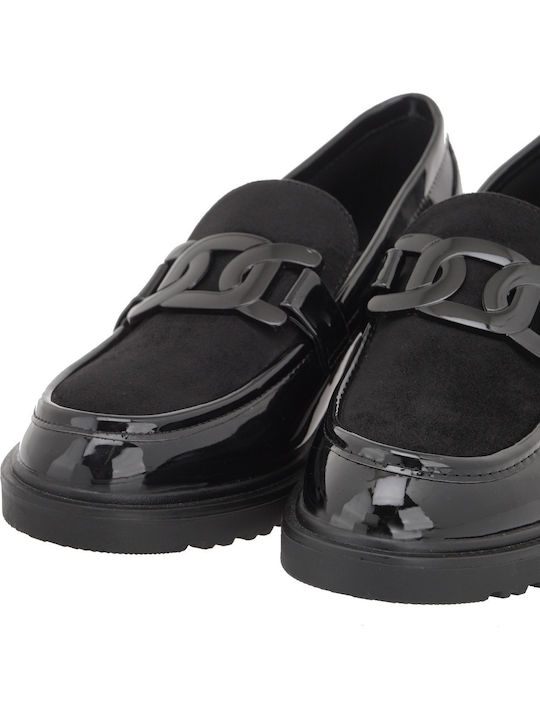 Damen Loafers in Schwarz Farbe