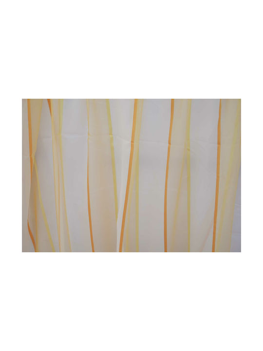 Saray Home Vorhang mit Bleistiftfalten Weiß 280x300cm