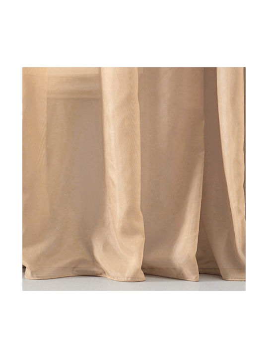 Saray Home Window Curtain With Pencil Pleat Orange 280x140cm