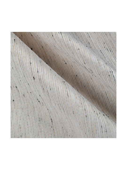 Saray Home Vorhang mit Bleistiftfalten Schwarz KE 1513 220x280cm