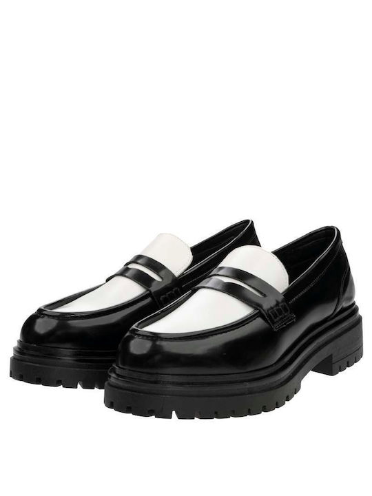 Sante Γυναικεία Loafers σε Μαύρο Χρώμα