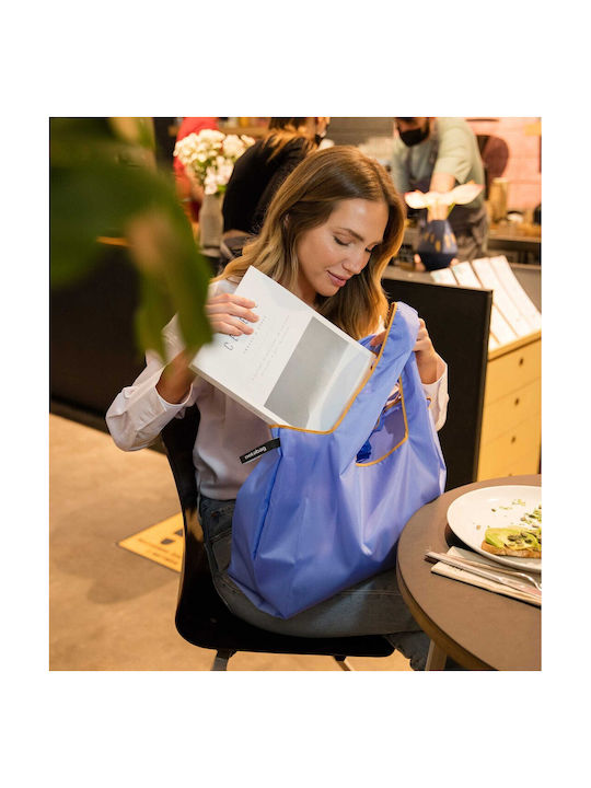 Notabag Υφασμάτινη Τσάντα για Ψώνια σε Γαλάζιο χρώμα