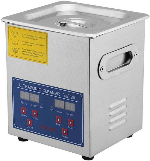 Vevor Ultrasonic Cleaner 2L Inox with Digital Timer
