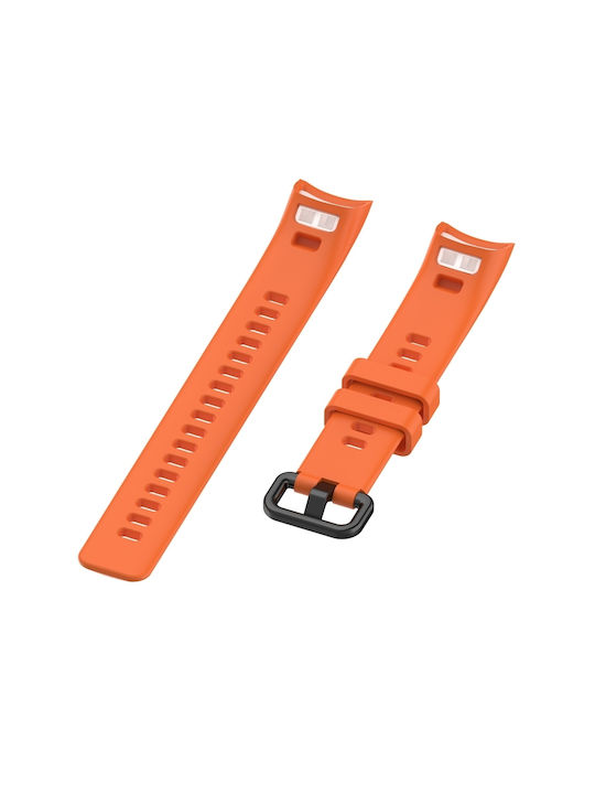 Λουράκι Σιλικόνης Πορτοκαλί (Huawei Band 4)
