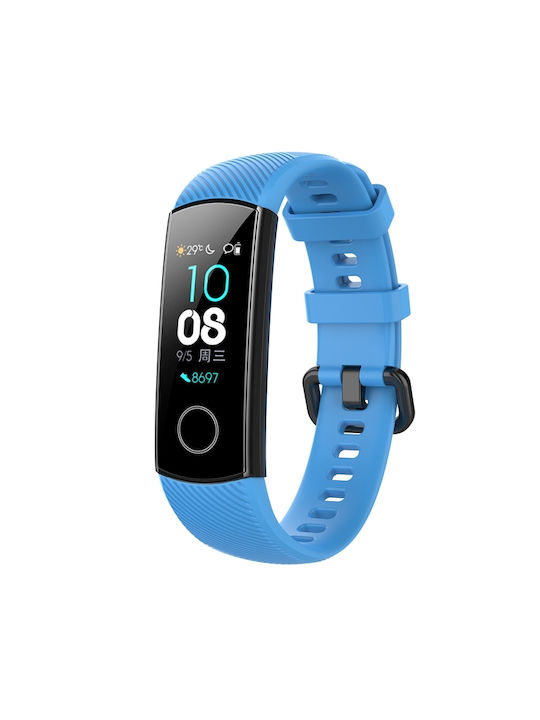 Curea Silicon Albastru deschis (Huawei Band 4)