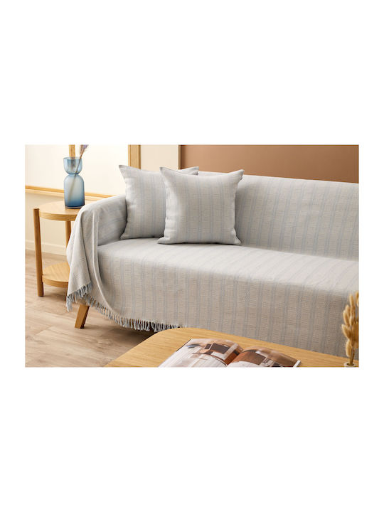 GM Home Estia Ριχτάρι Πολυθρόνας 175x180εκ. Ciel 01-3487