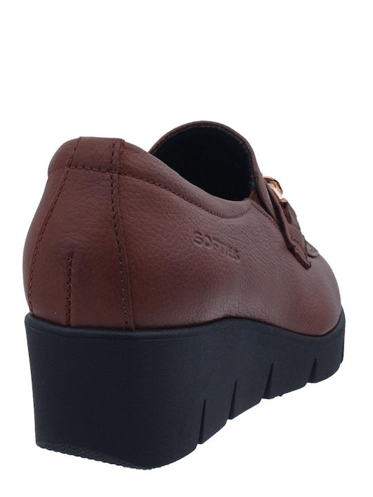 Damen Mokassins Dark Brown
