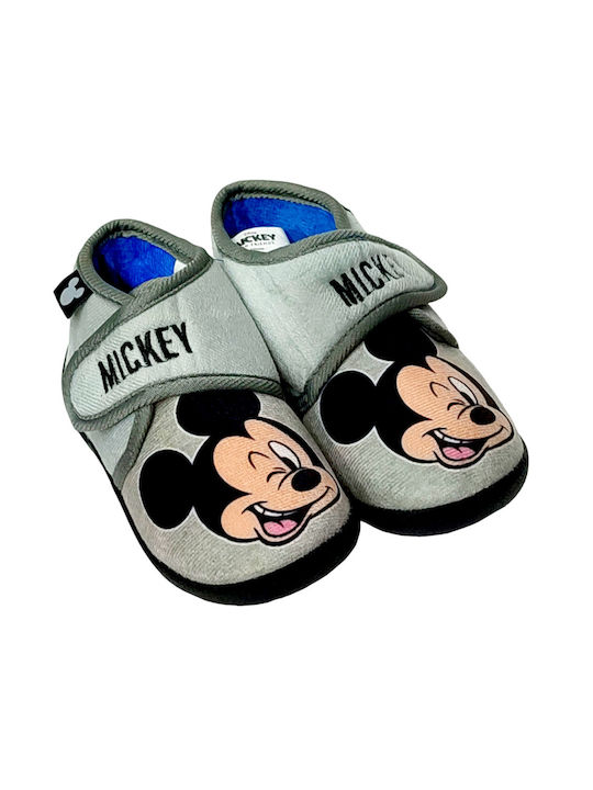 Disney Boys Slippers Gray