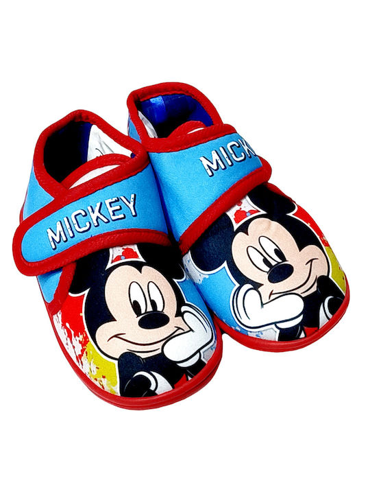 Disney Boys Slippers Red