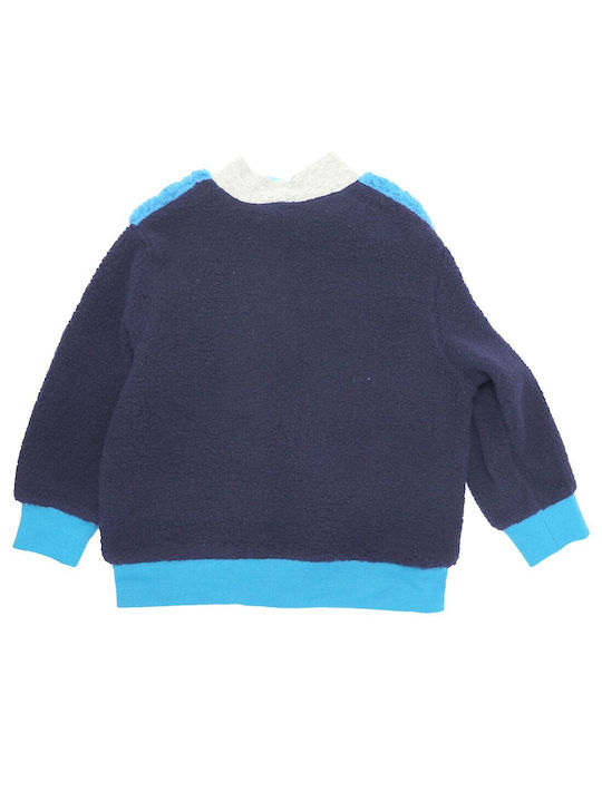 Παιδική Ζακέτα Fleece Navy Μπλε