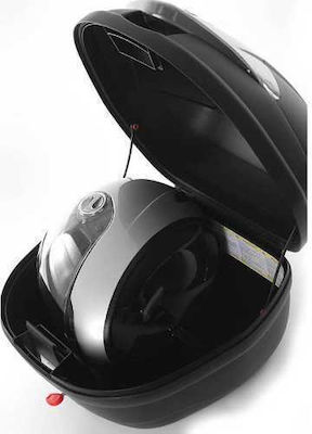 Givi Vision Monolock Μπαγκαζιέρα Μοτοσυκλέτας 34lt Μαύρη