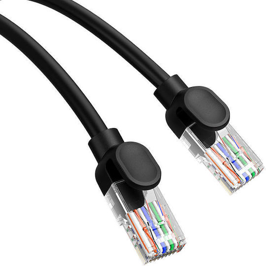 Baseus U/UTP Cat.5 Cablu de rețea Ethernet 1m Negru 1buc
