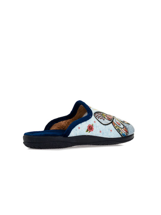 Medies Women's Slippers Blue