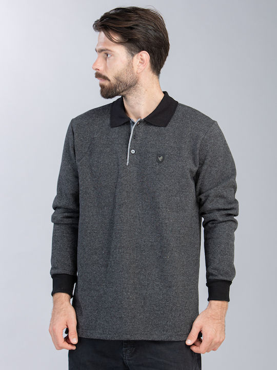 Restart Men's Blouse Polo Gray