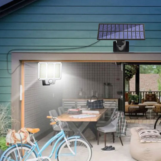 Factory LF-2501A Wall Mounted Solar Light 20W 300lm Cold White with Motion Sensor, Photocell and Remote Control 15cmx15cmx10cmcm