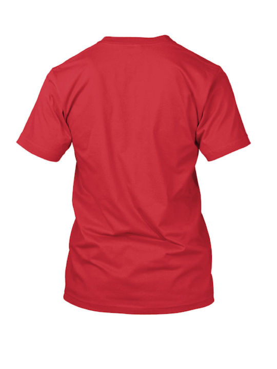 FightFlix Men's T-Shirt for Boxing Red SX8443