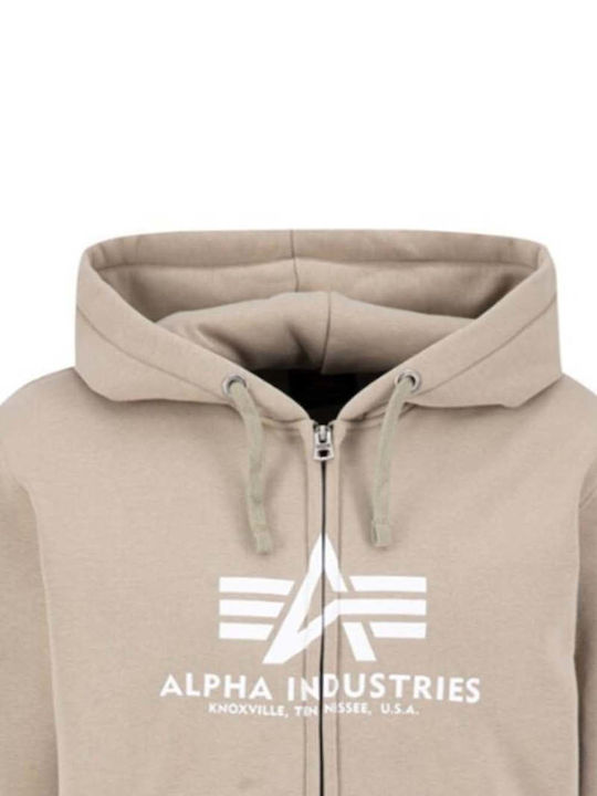 Alpha Industries Basic Beige with Hood