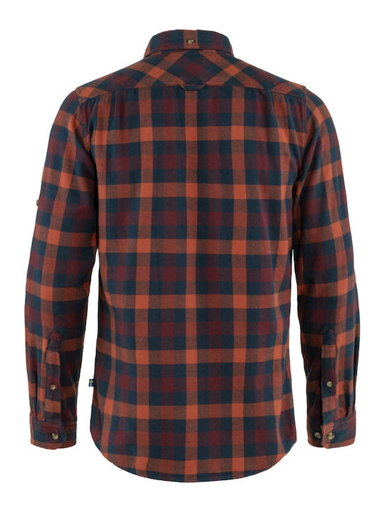 Fjallraven Men's Shirt Long Sleeve Flannel Blue