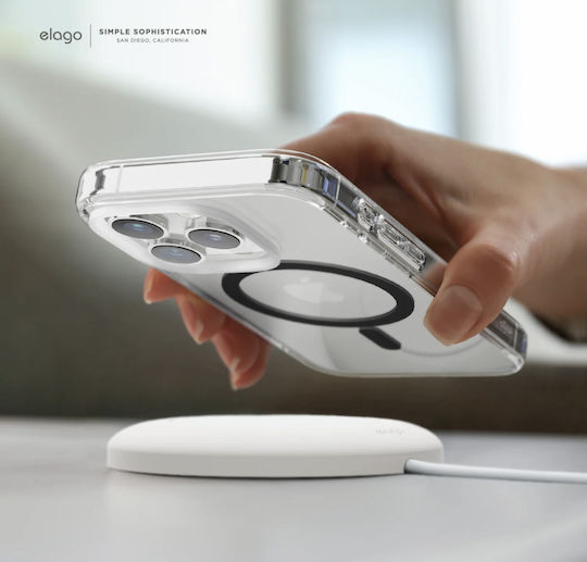 Elago Magsafe Hybrid Clear Back Cover Διάφανο (iPhone 15 Pro)
