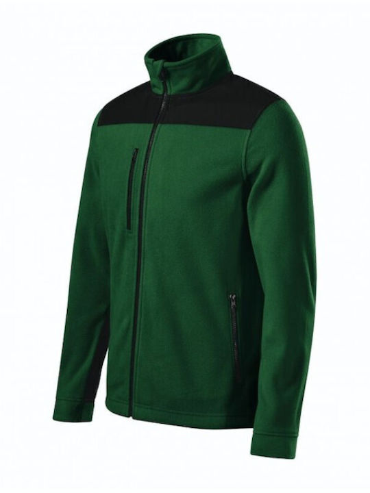 Rimeck Men's Long Sleeve Promotional Cardigan Green