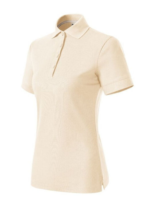 Malfini Women's Short Sleeve Promotional Blouse Beige