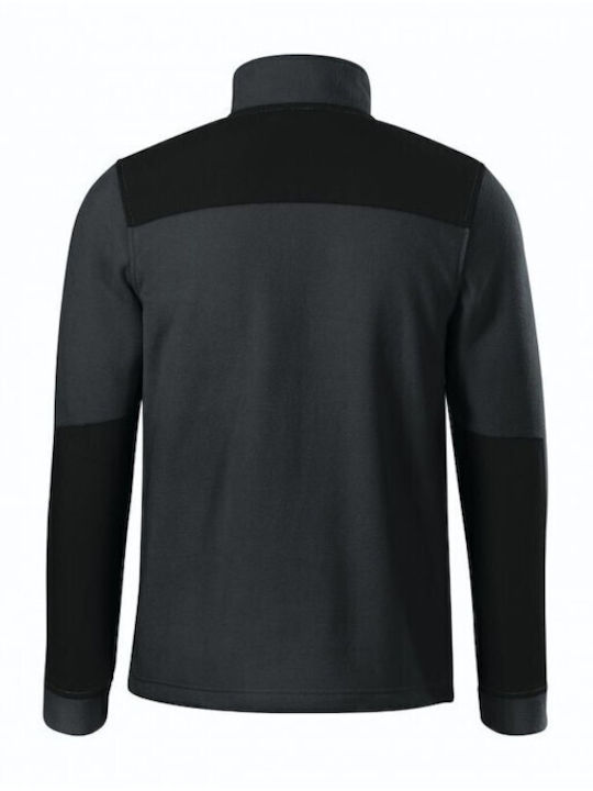 Rimeck Men's Long Sleeve Promotional Cardigan Gray