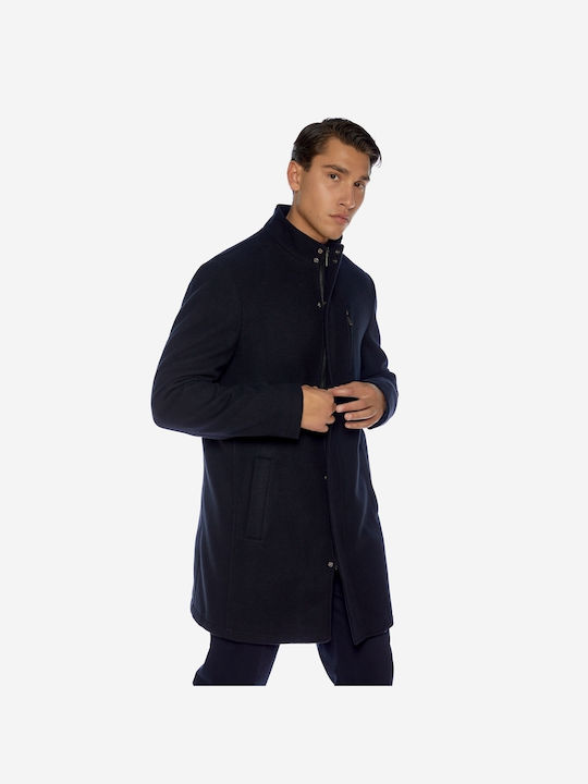 Sogo Men's Coat Blue