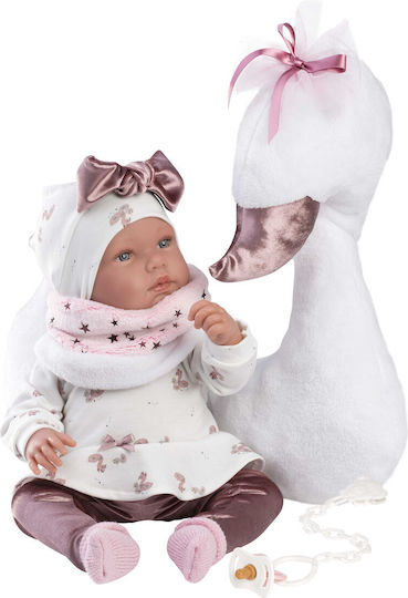 Llorens Juan Baby Doll Newborn Girl For 2+ Years 44 cm
