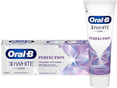 Oral-B 3D White Luxe Perfection Toothpaste for Whitening 75ml