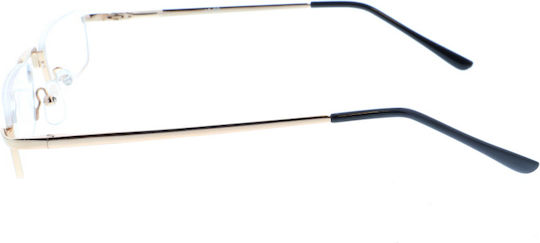 Michael Pachleitner Group Reading Glasses +1.50 in Gold color MB047A