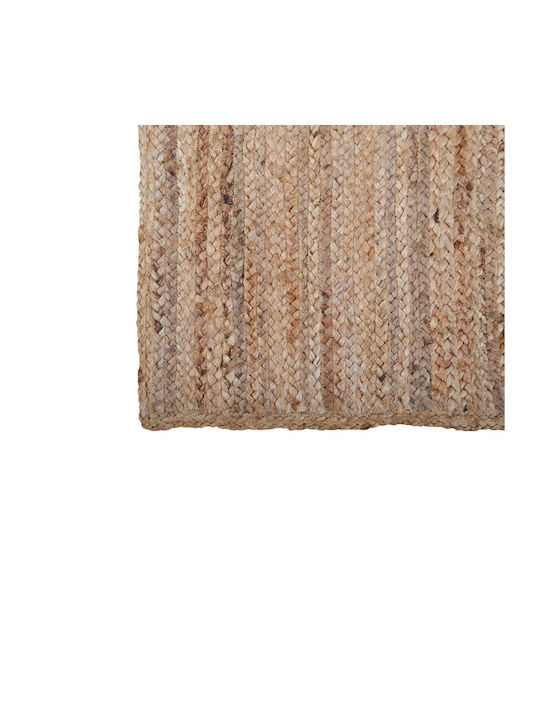 Ankor Rug Rectangular Summer from Jute Brown