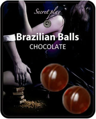 Secretplay Brazilian Balls mit Duftstoff Schokolade 2Stück 3385-1