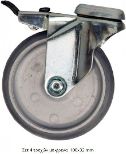 Orthokinisi KN 303 Bariatric 120 Elektrisch Polyeder Krankenhausbett mit Räder / Bremsen / Seitenleiste