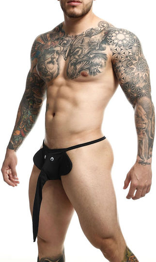 MOB Erotic Wear Ανδρικό Sexy String Μαύρο