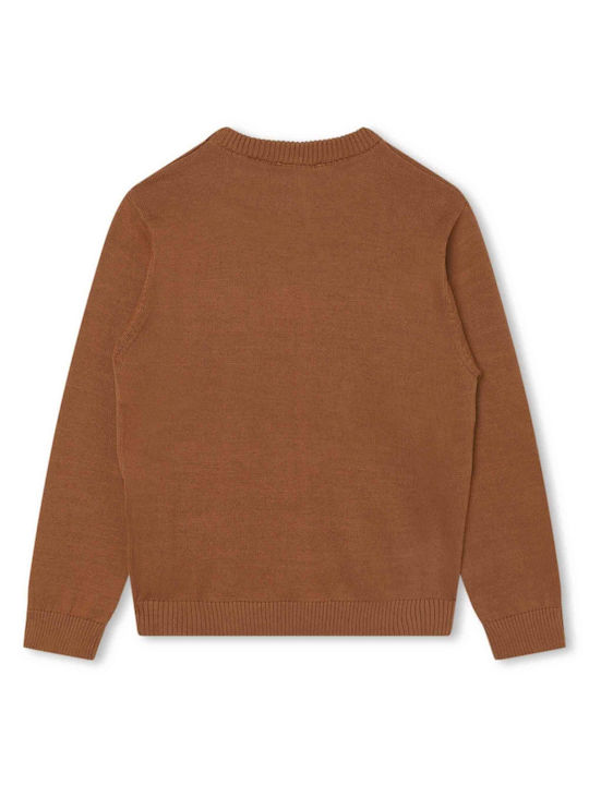 Timberland Kids Sweater Long Sleeve Brown