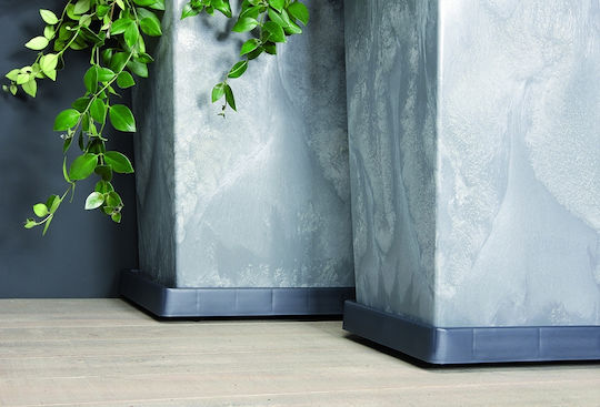 Prosperplast IPRS450 Plate Pot Plastic Anthracite 44.6x44.6cm CEN-78353
