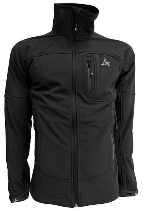 Apu Hima-a-laya Cardigan de vânătoare Softshell Negru