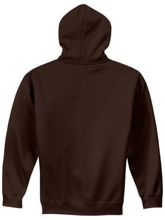 Takeposition Men's Sweatshirt with Hood Brown