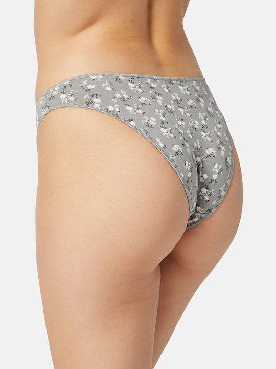 Invisible Βαμβακερά Women's Brazil 3Pack Pink