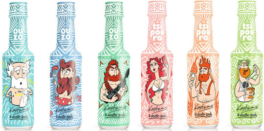Κωστέας A Dozen Gods Poseidon Ούζο 37.5% 50ml